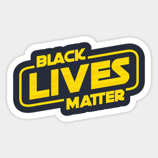 Black Lives Matter movement Sticker